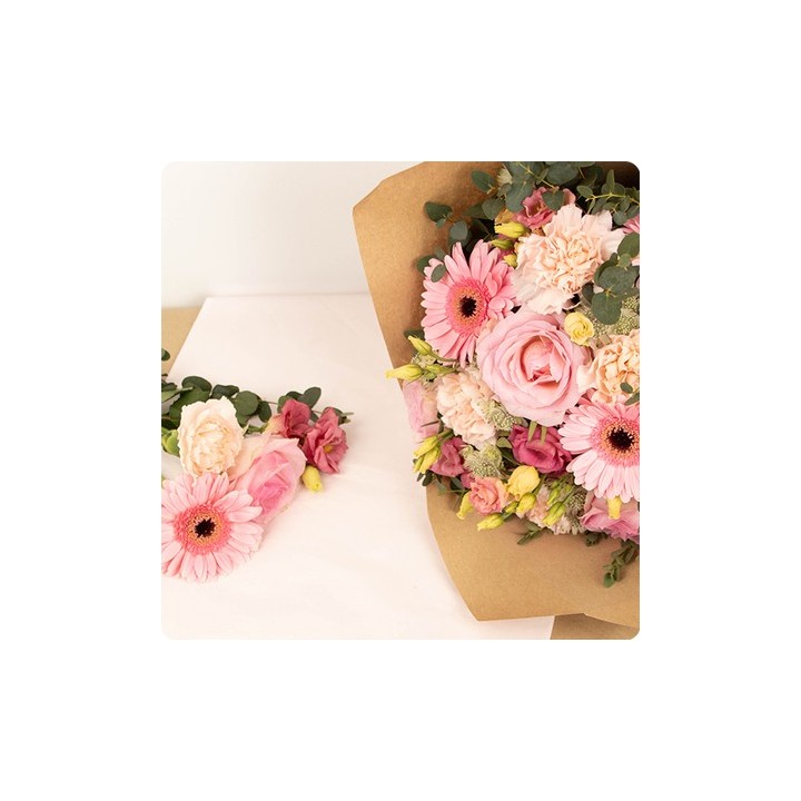 Bouquet de fleurs JARDIN ROSE