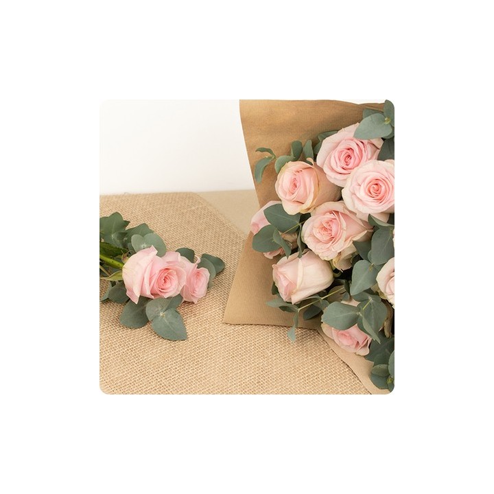Bouquet de roses roses