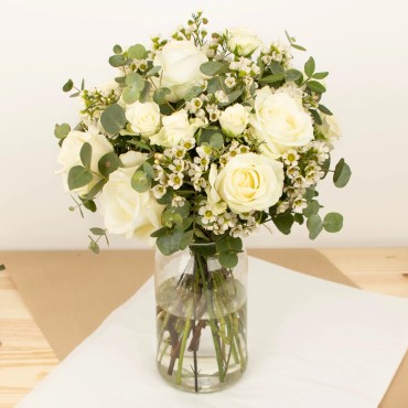 Bouquet de fleurs COTON