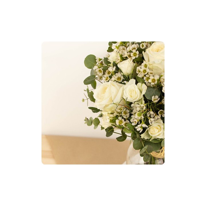 Bouquet de fleurs COTON