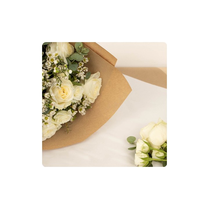 Bouquet de fleurs COTON