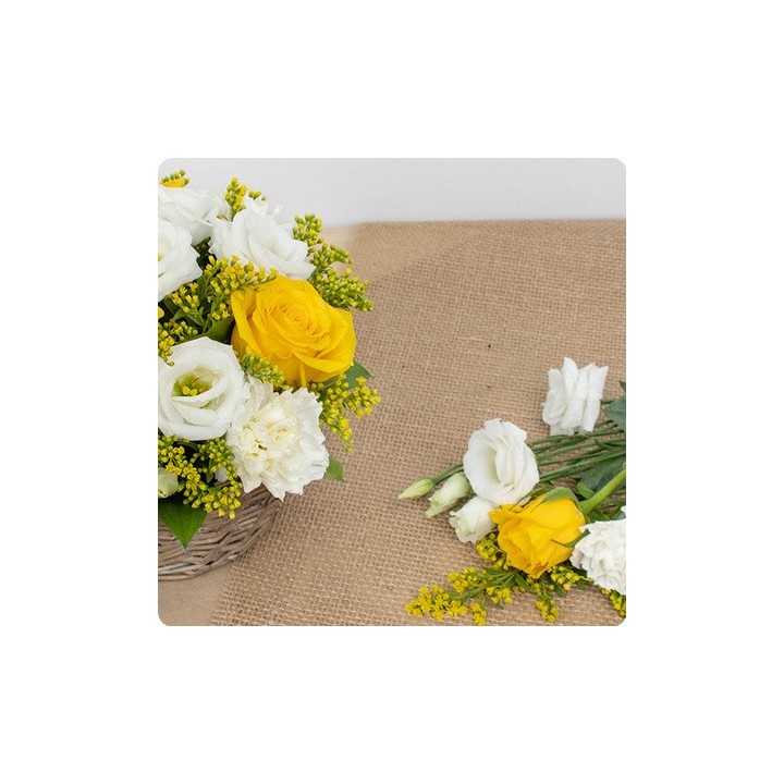 Composition de fleurs LEMON
