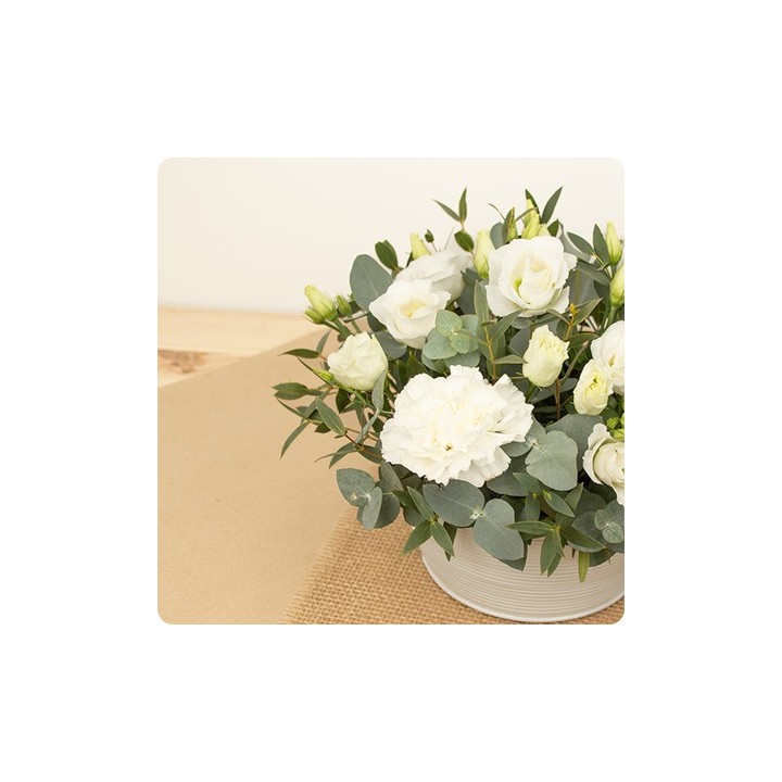 Composition de fleurs NACRE