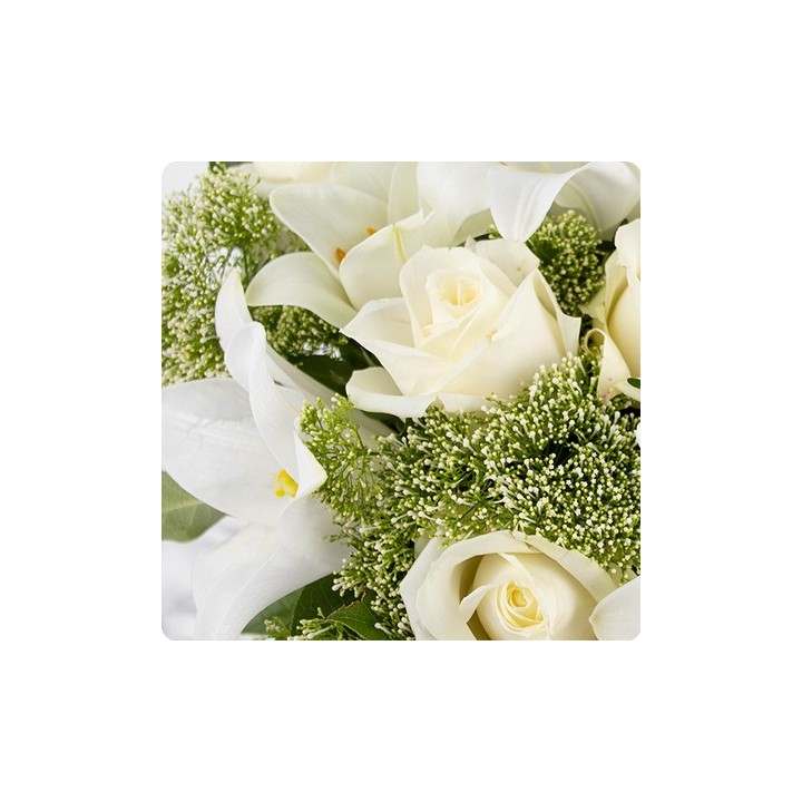 Bouquet deuil CONDOLEANCES