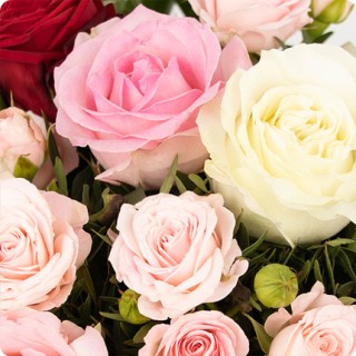 Bouquet deuil FLORA