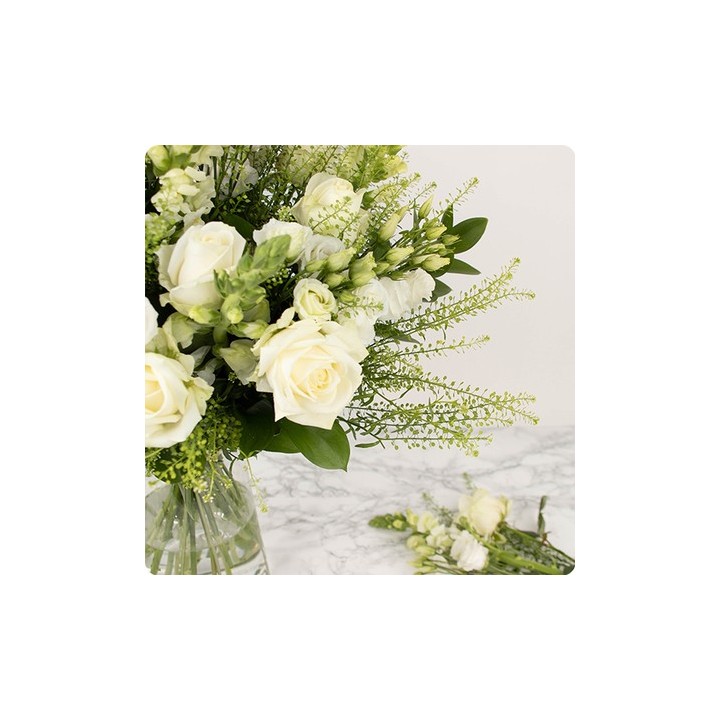 Bouquet deuil PUR CRISTAL