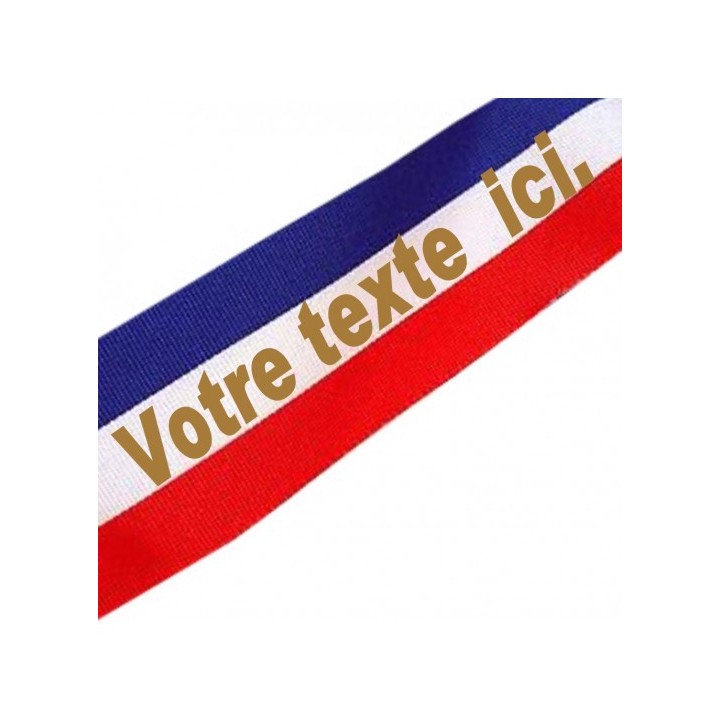 RUBAN DEUIL BLEU BLANC ROUGE (TN)