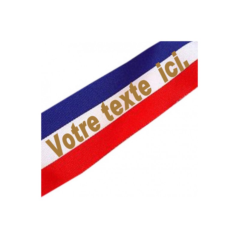 RUBAN DEUIL BLEU BLANC ROUGE (TRDOM) RUBAN DEUIL BLEU BLANC ROUGE (TRDOM)
