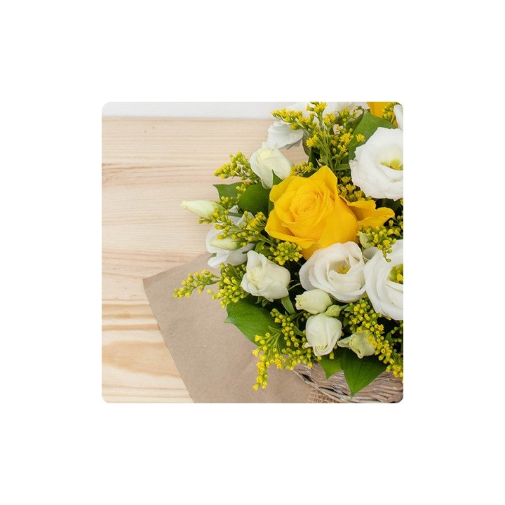 Composition de fleurs LEMON (DOM)