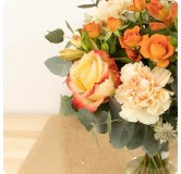 Bouquet de fleurs ABRICOT (TOM)