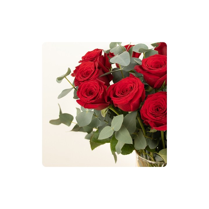 Bouquet de roses rouges