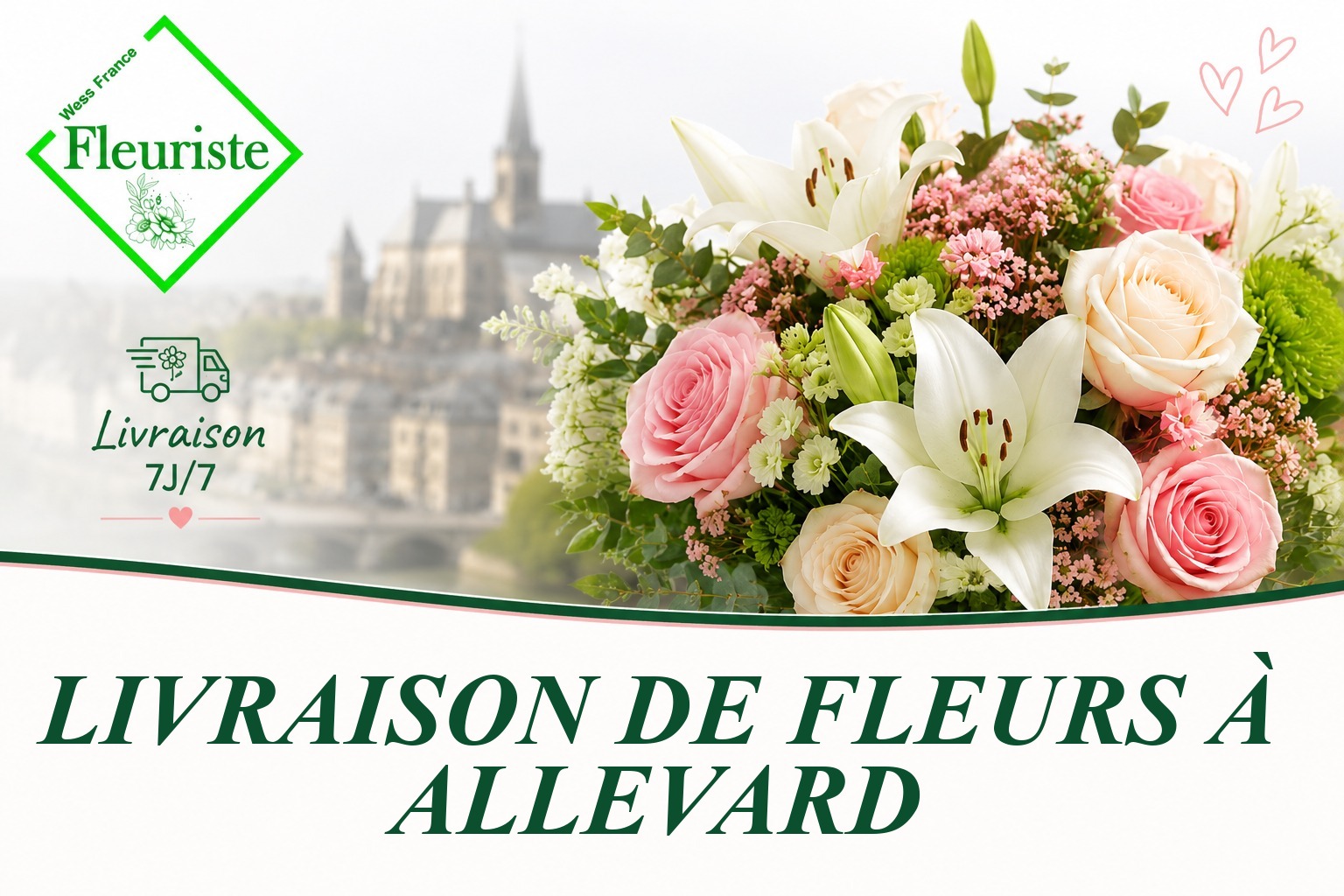Livraison de fleurs à Allevard