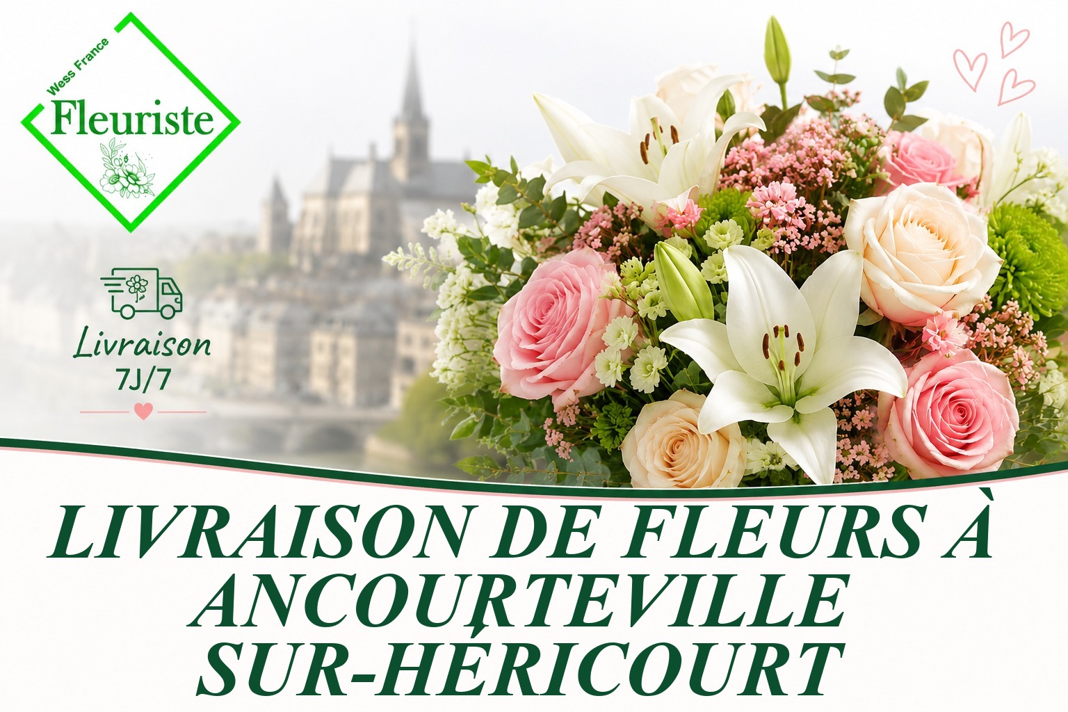 Livraison de fleurs à Ancourteville-sur-Héricourt