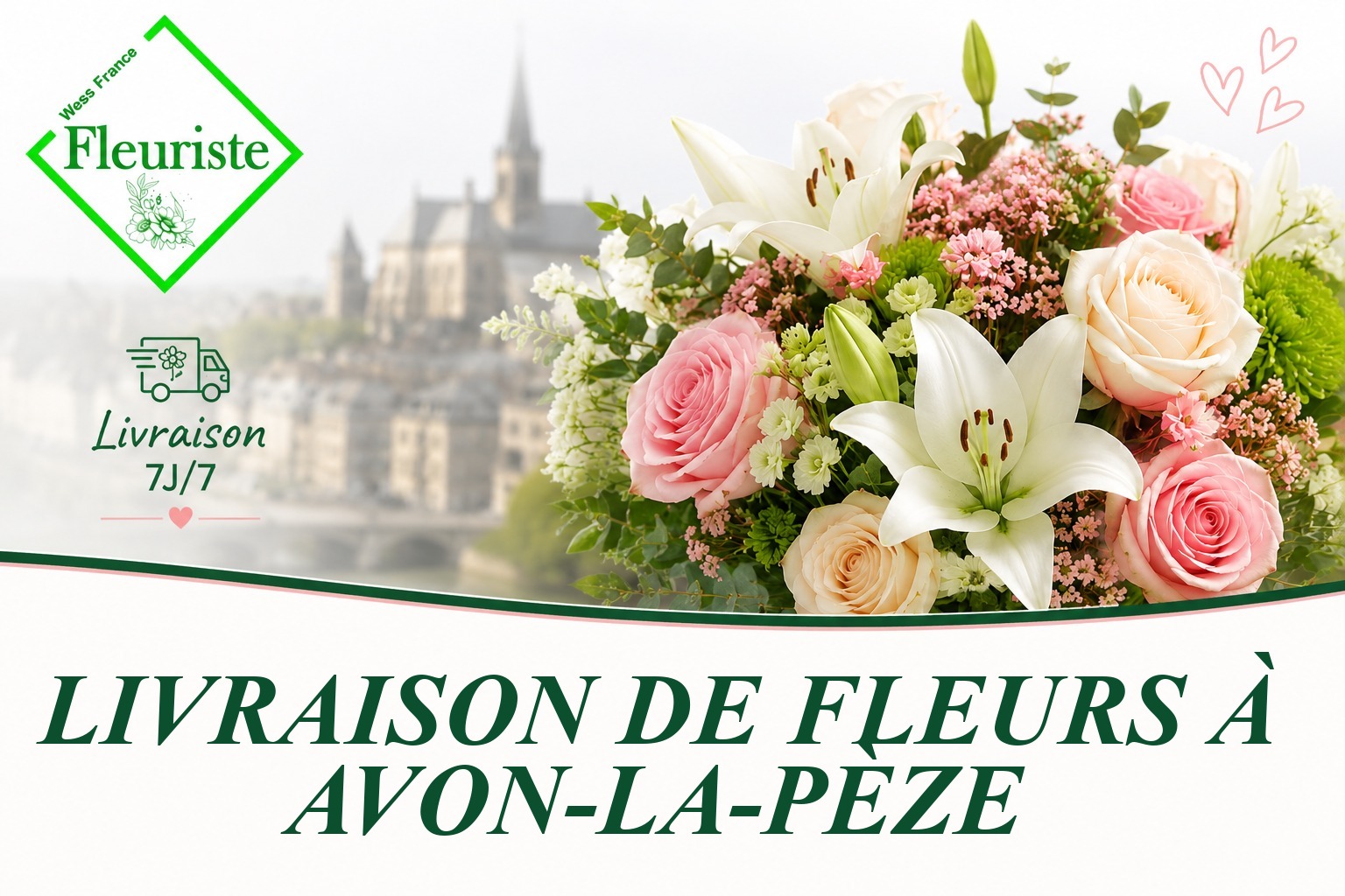 Livraison de fleurs à Avon-la-Pèze