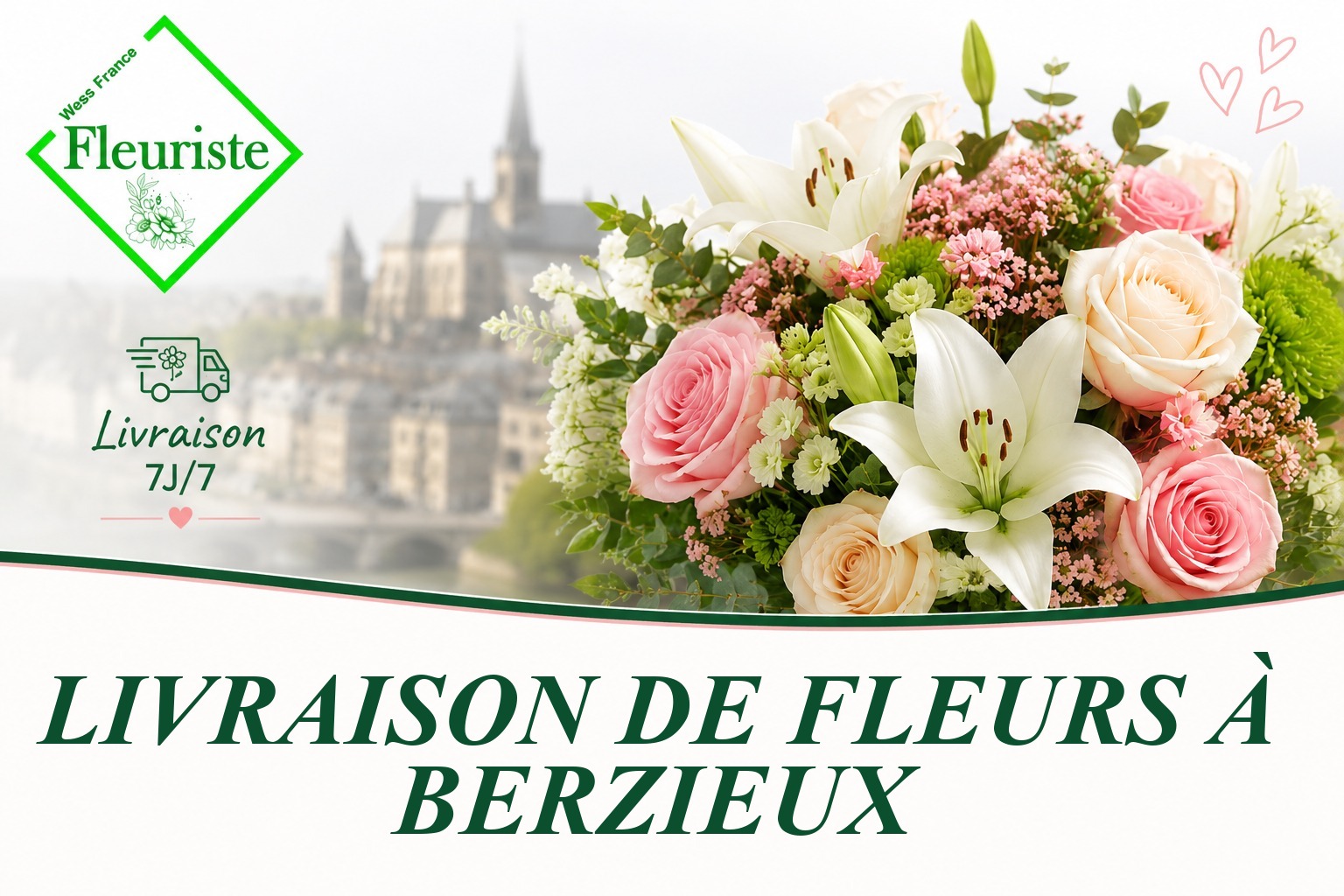 Livraison de fleurs à Berzieux