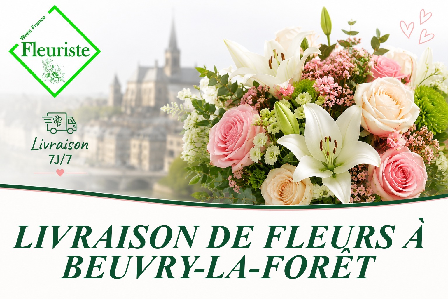 Livraison de fleurs à Beuvry-la-Forêt