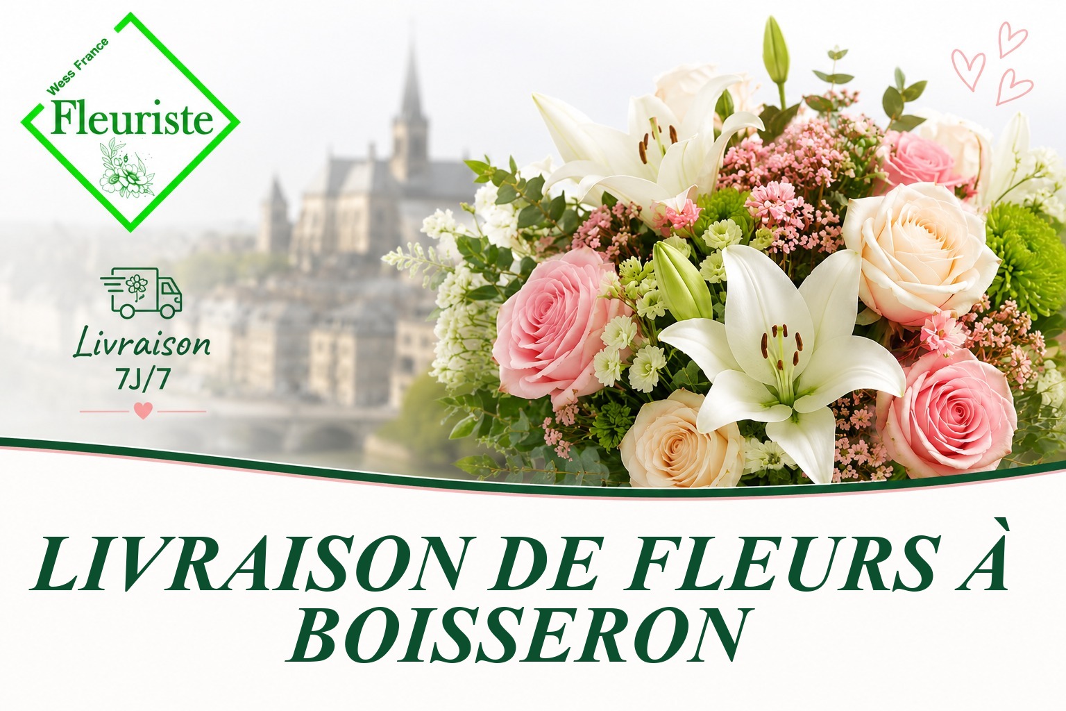 Livraison de fleurs à Boisseron