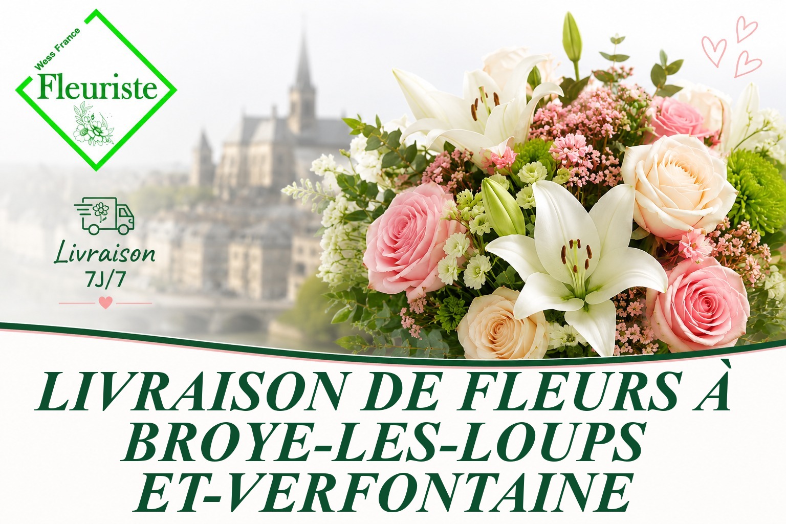 Livraison de fleurs à Broye-les-Loups-et-Verfontaine