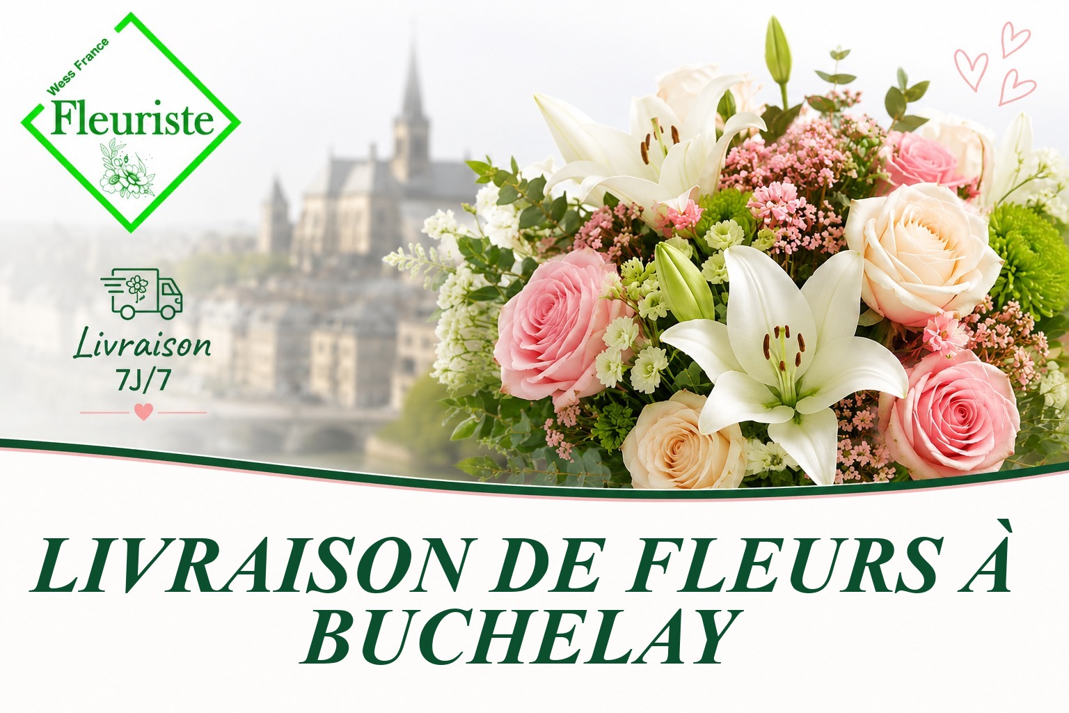 Livraison de fleurs à Buchelay