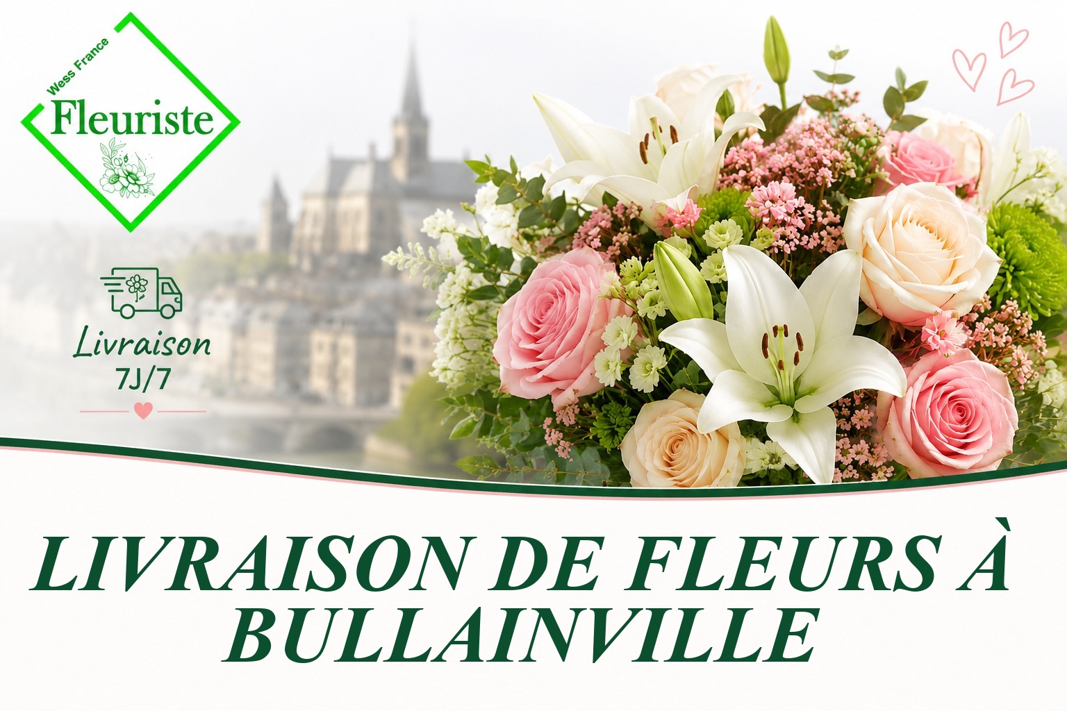 Livraison de fleurs à Bullainville