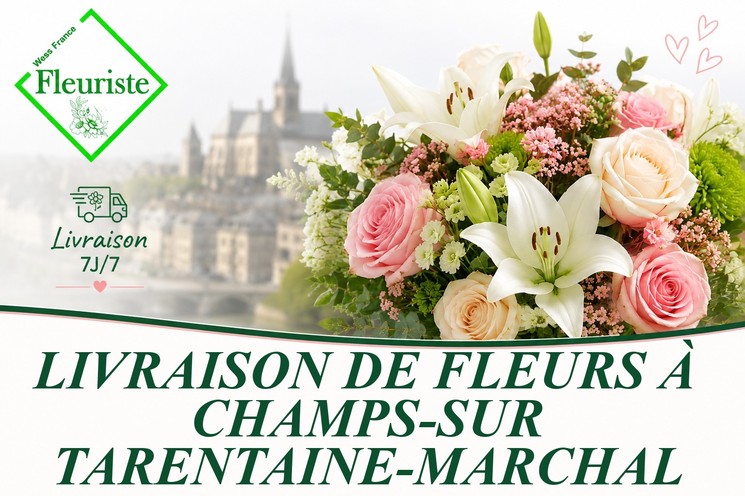 Livraison de fleurs à Champs-sur-Tarentaine-Marchal