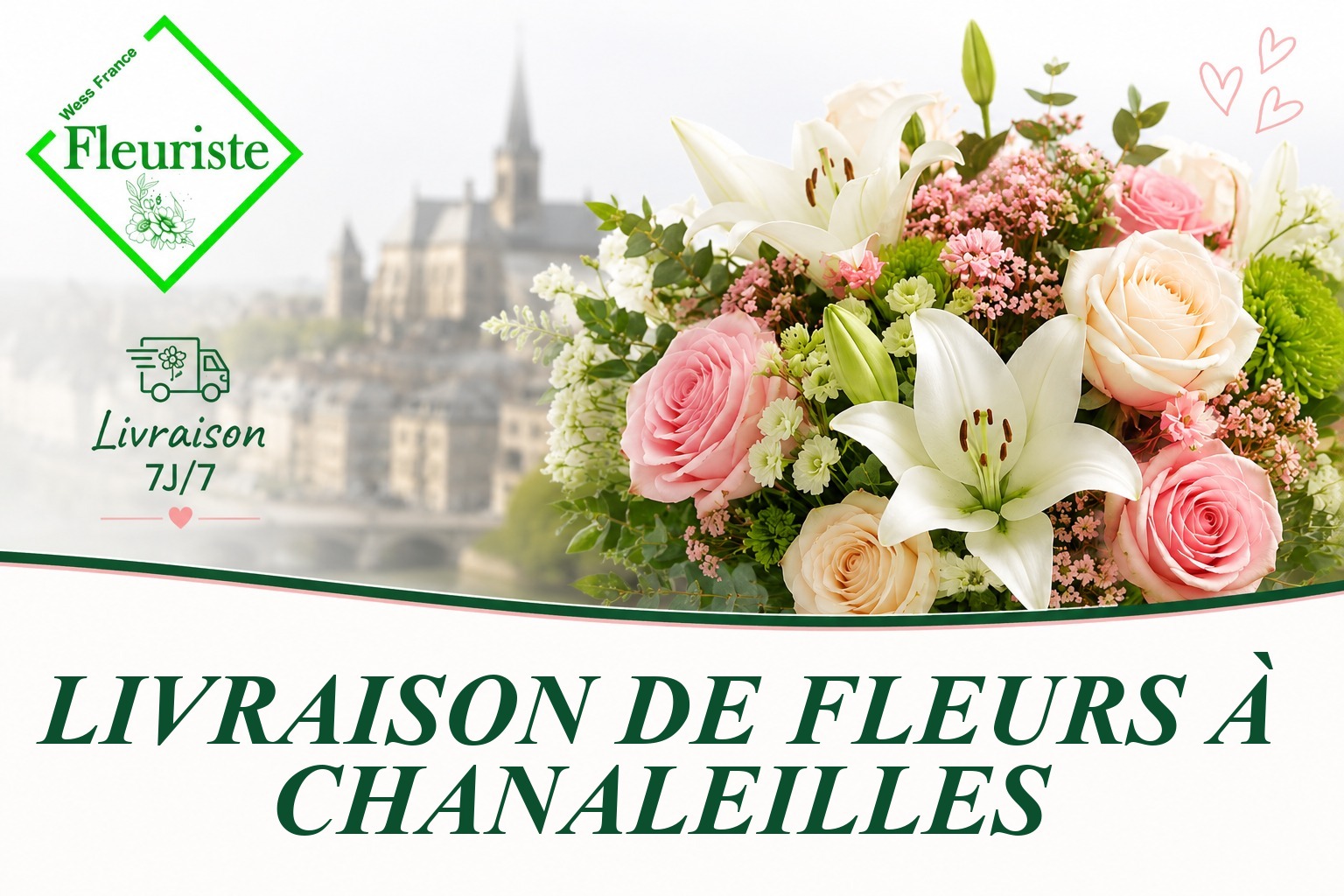 Livraison de fleurs à Chanaleilles