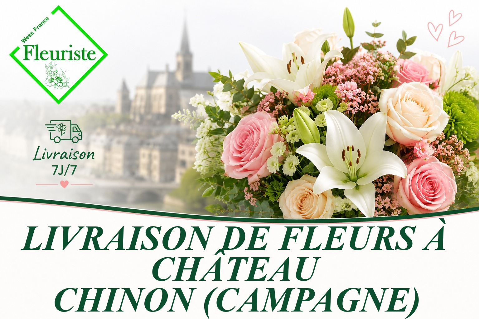 Livraison de fleurs à Château-Chinon (Campagne)