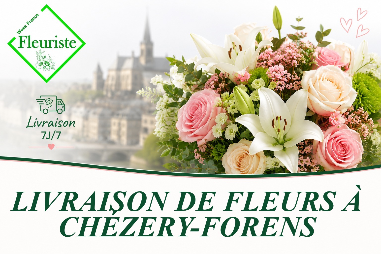 Livraison de fleurs à Chézery-Forens