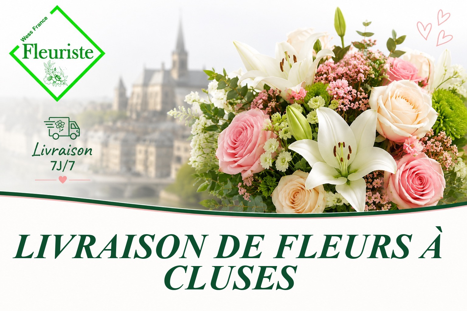 Livraison de fleurs à Cluses