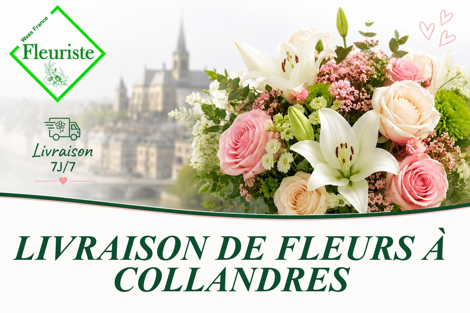 Livraison de fleurs à Collandres