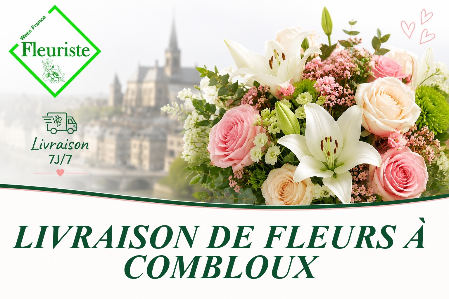 Livraison de fleurs à Combloux