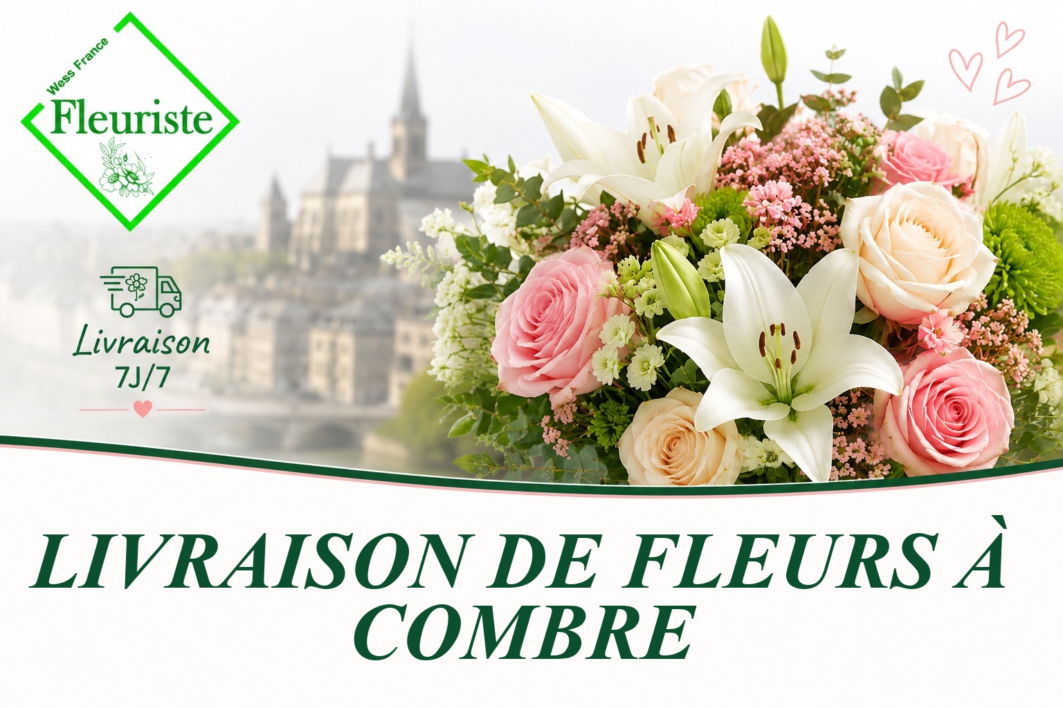 Livraison de fleurs à Combre