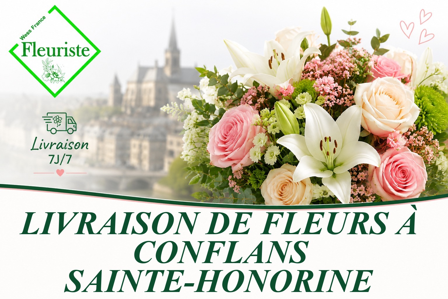 Livraison de fleurs à Conflans-Sainte-Honorine