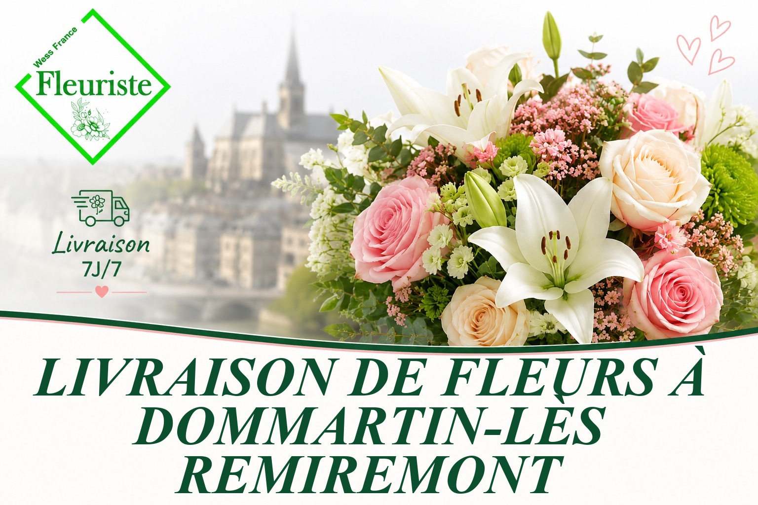 Livraison de fleurs à Dommartin-lès-Remiremont