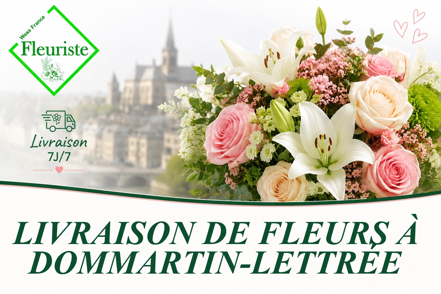 Livraison de fleurs à Dommartin-Lettrée