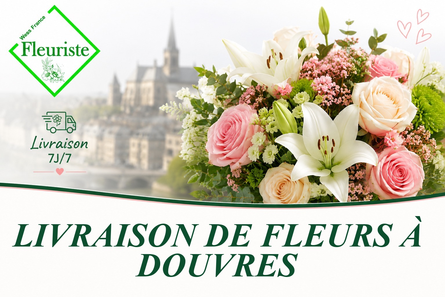 Livraison de fleurs à Douvres