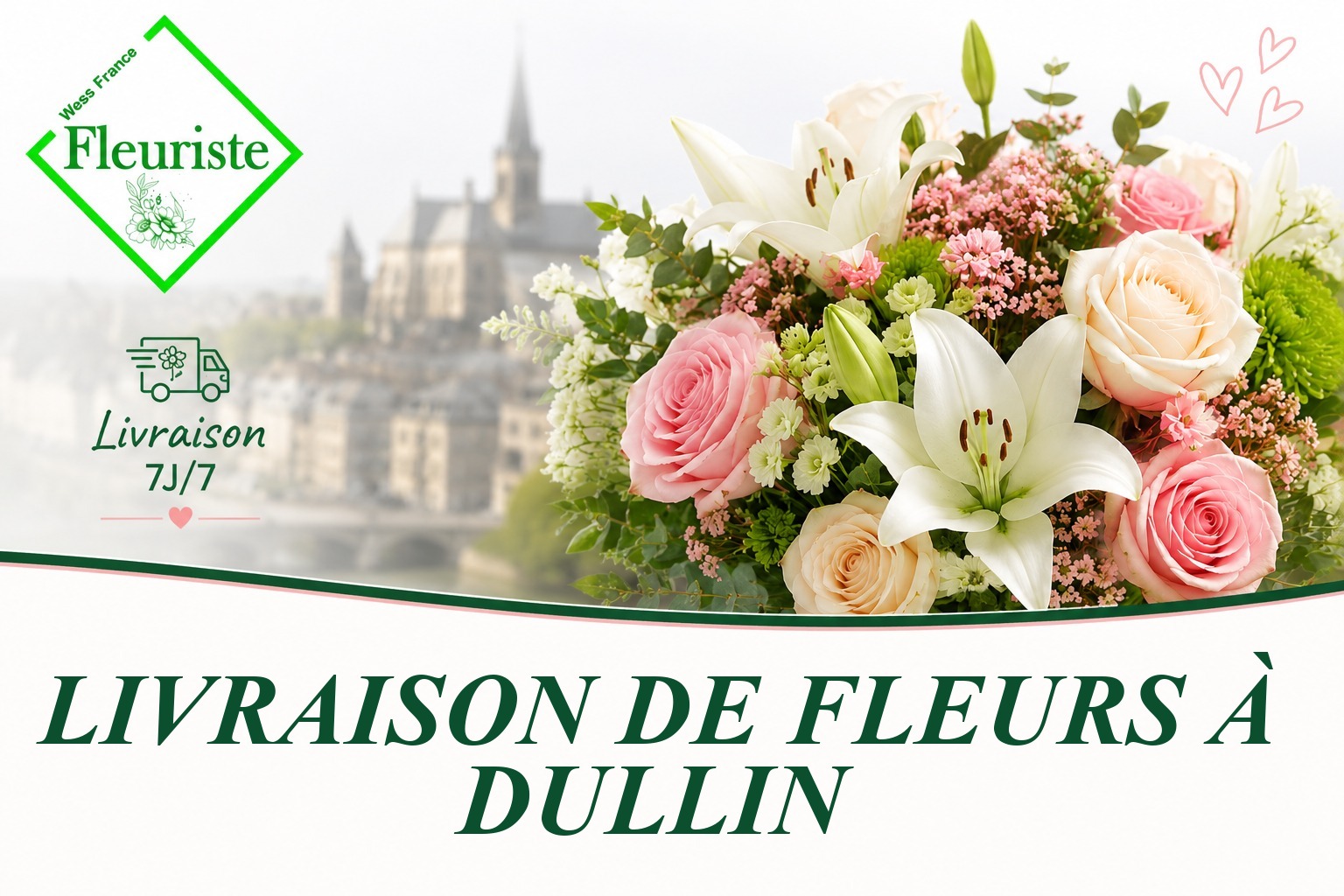 Livraison de fleurs à Dullin