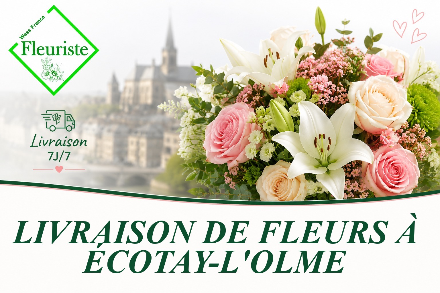 Livraison de fleurs à Écotay-l'Olme
