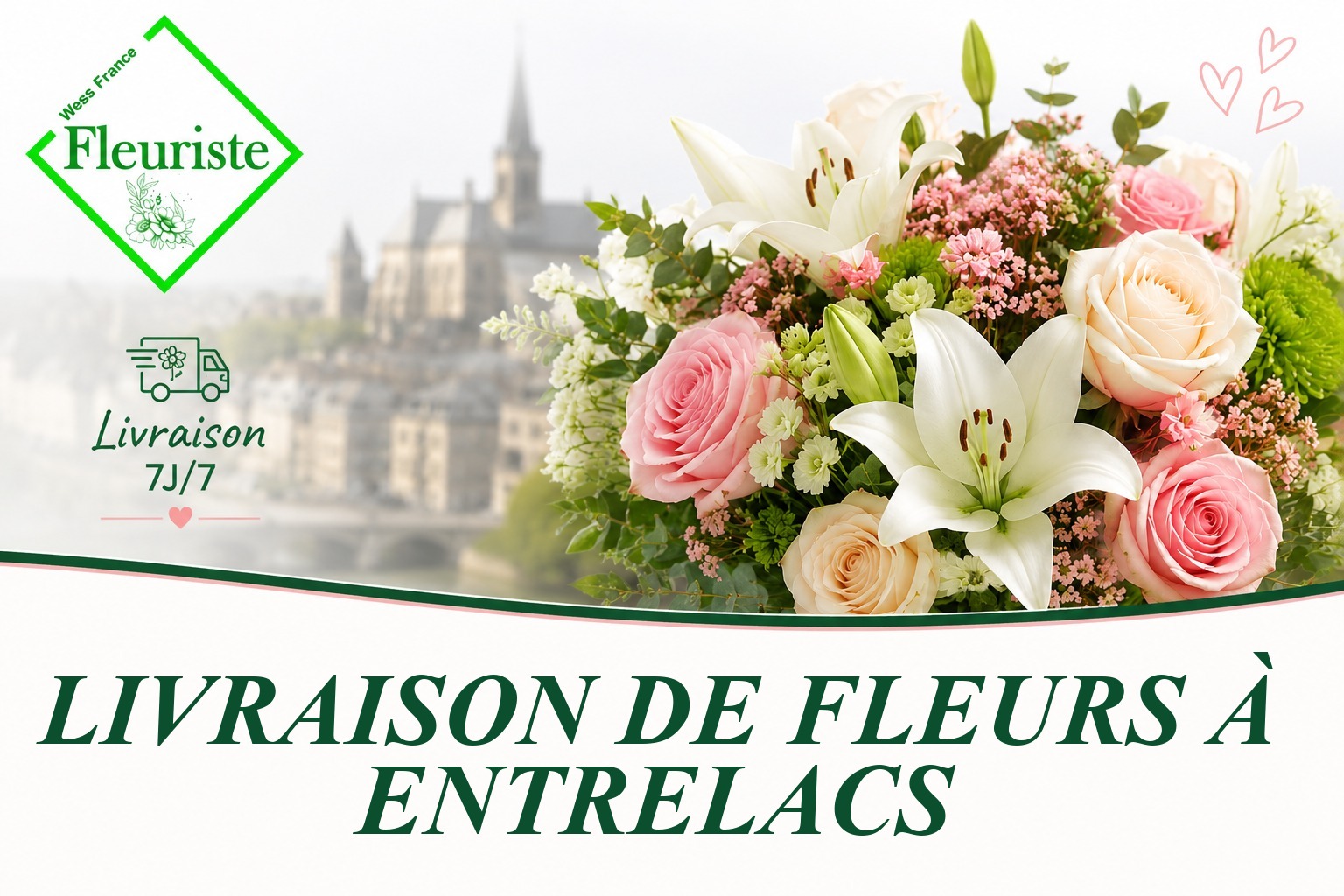 Livraison de fleurs à Entrelacs