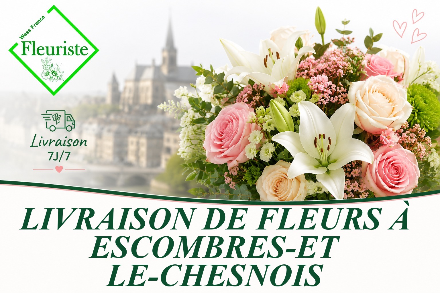 Livraison de fleurs à Escombres-et-le-Chesnois