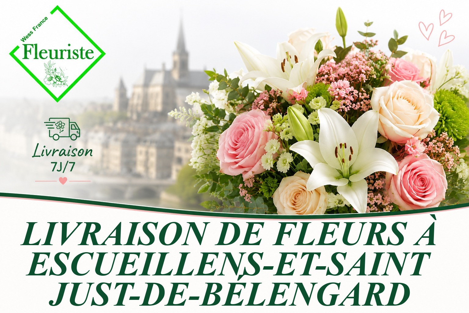Livraison de fleurs à Escueillens-et-Saint-Just-de-Bélengard