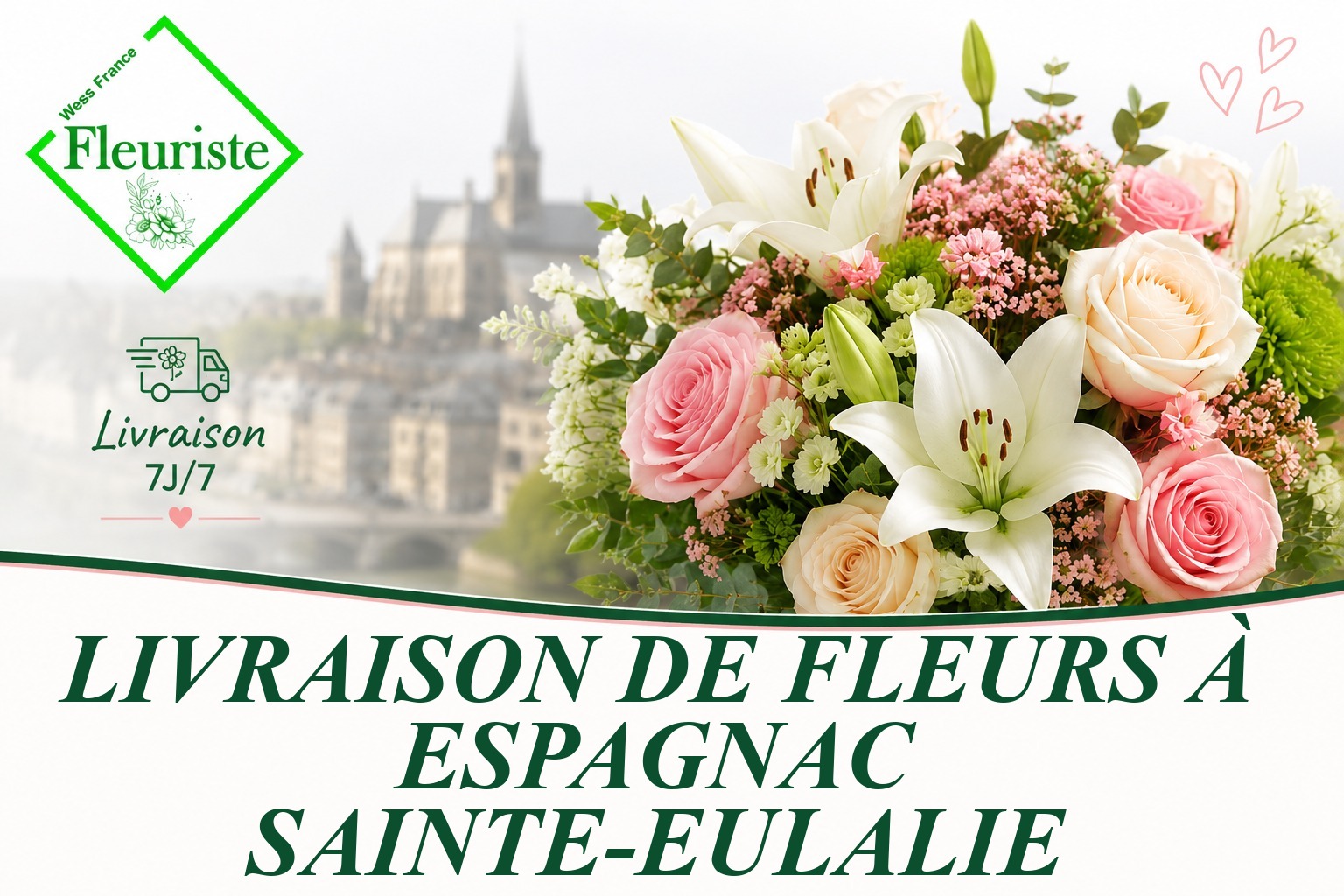 Livraison de fleurs à Espagnac-Sainte-Eulalie