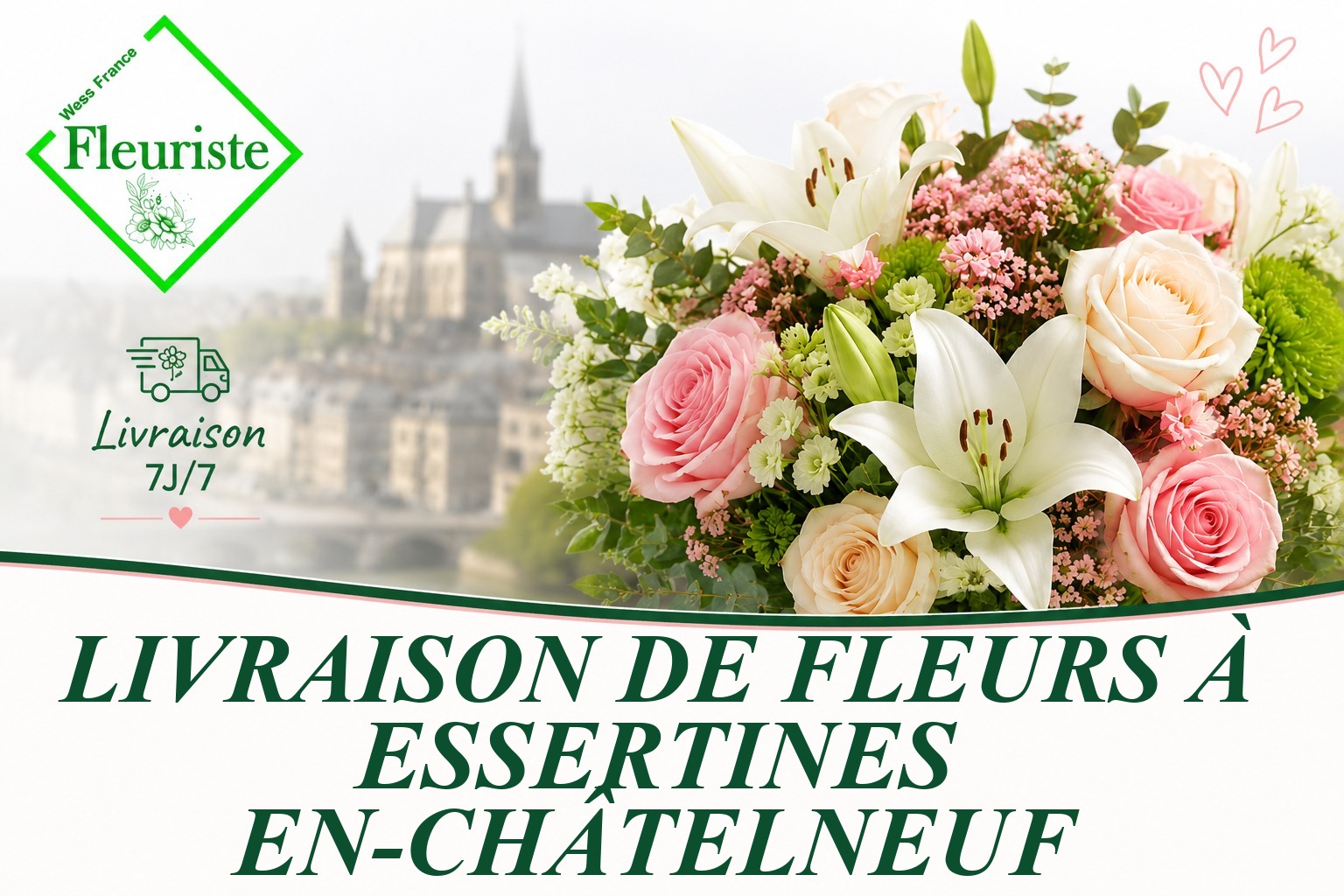 Livraison de fleurs à Essertines-en-Châtelneuf