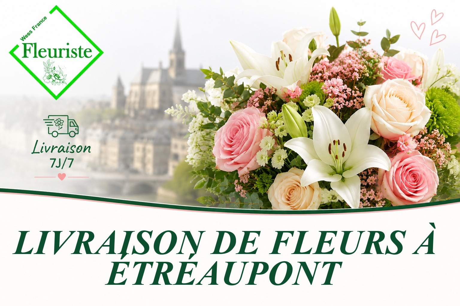 Livraison de fleurs à Étréaupont