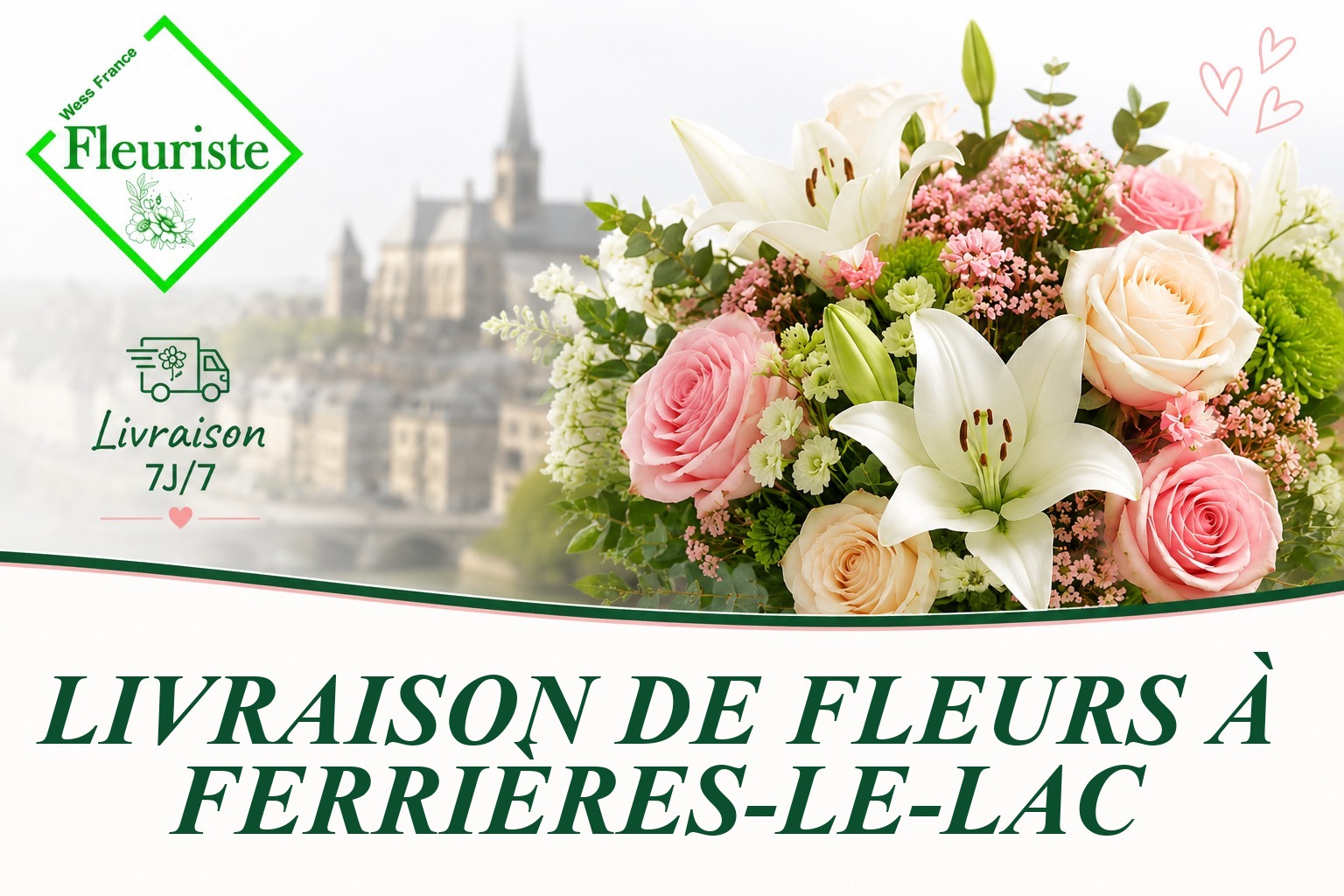 Livraison de fleurs à Ferrières-le-Lac