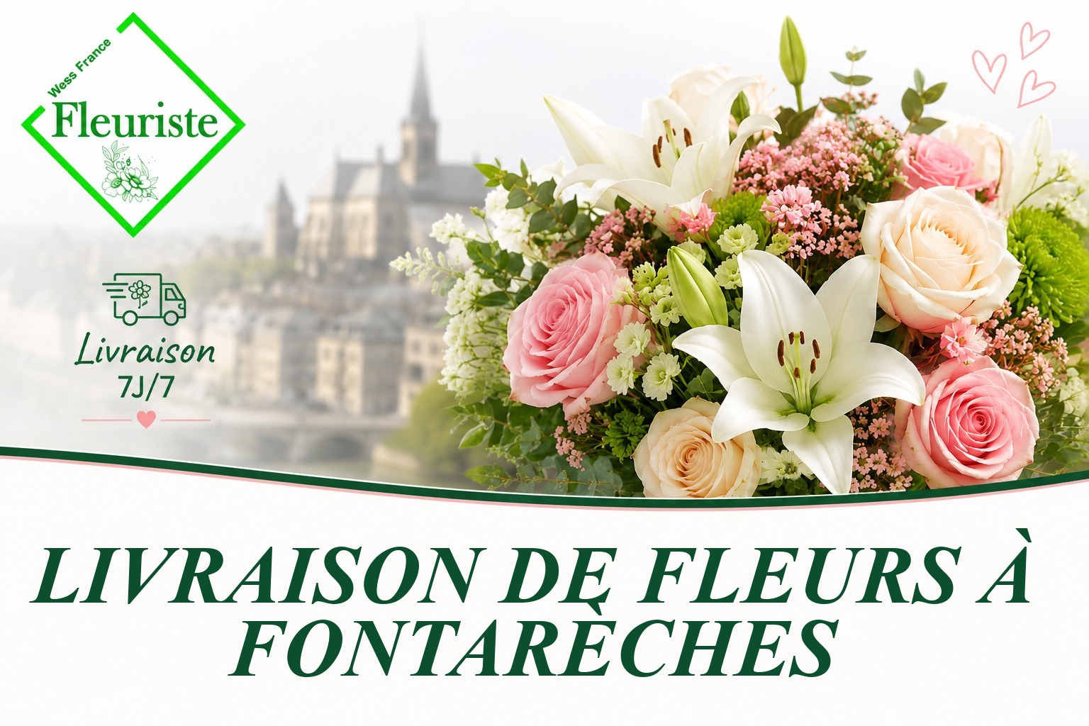 Livraison de fleurs à Fontarèches