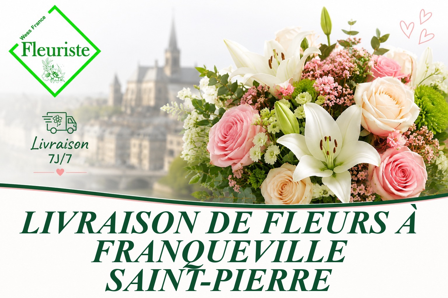 Livraison de fleurs à Franqueville-Saint-Pierre