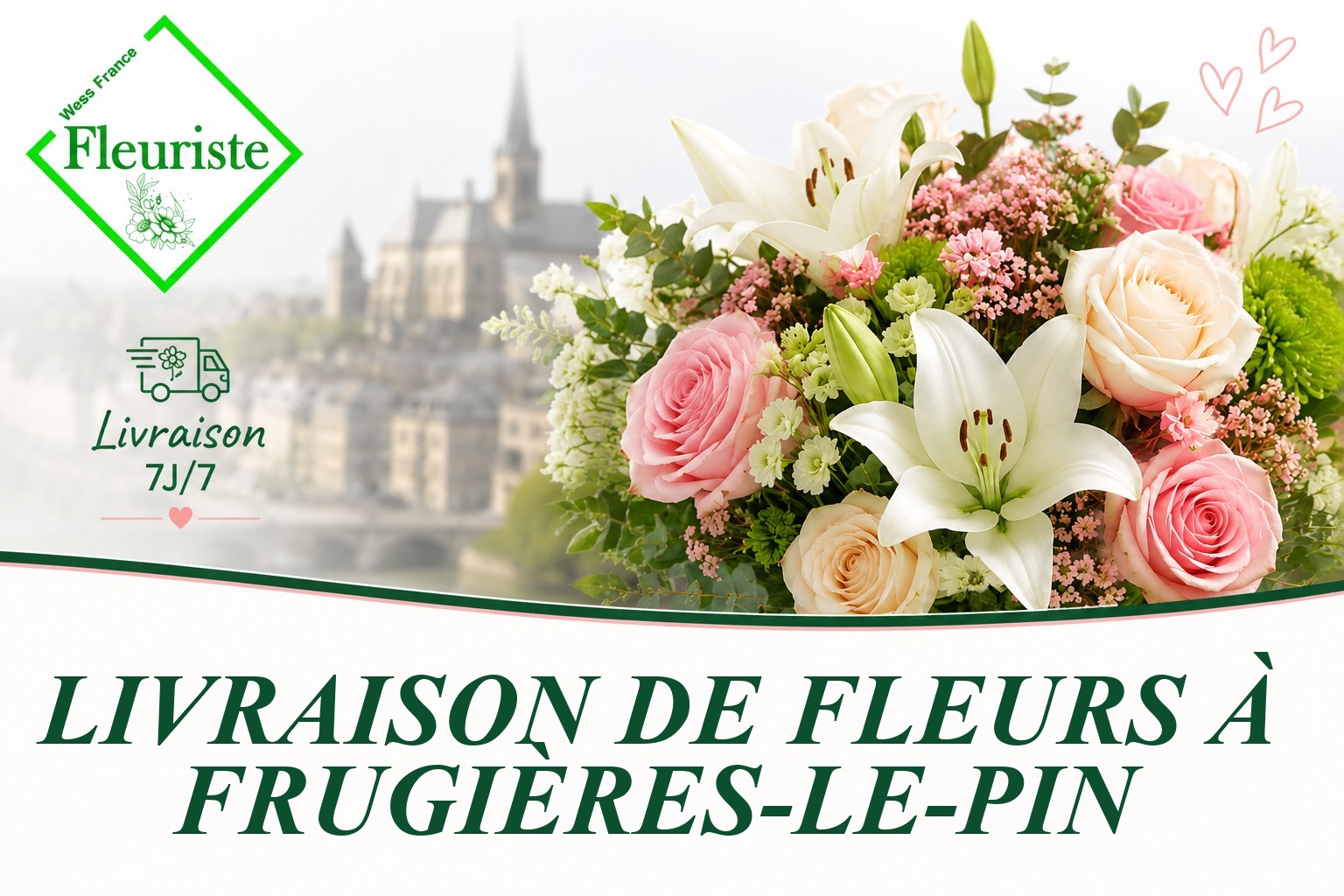 Livraison de fleurs à Frugières-le-Pin