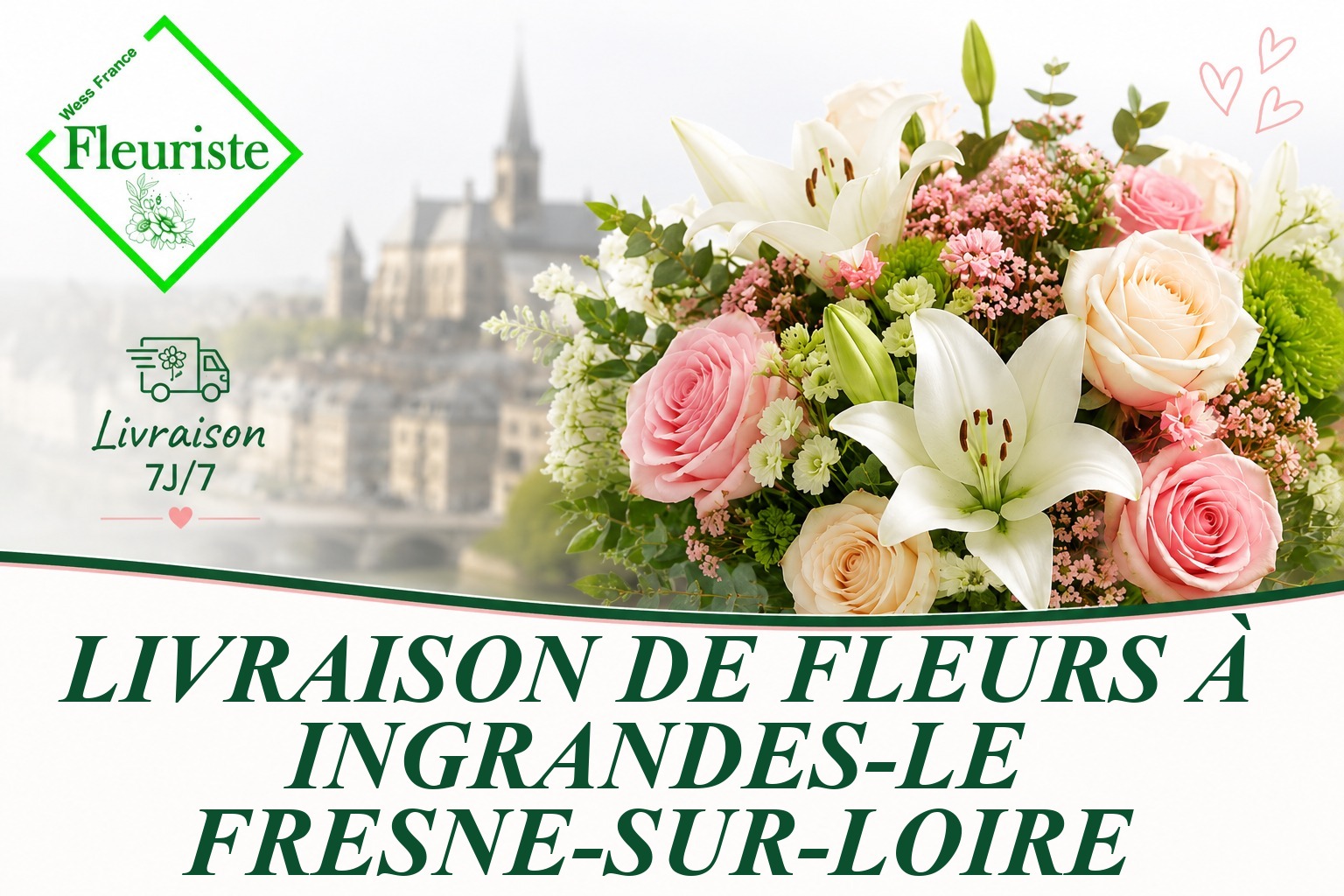 Livraison de fleurs à Ingrandes-le-Fresne-sur-Loire