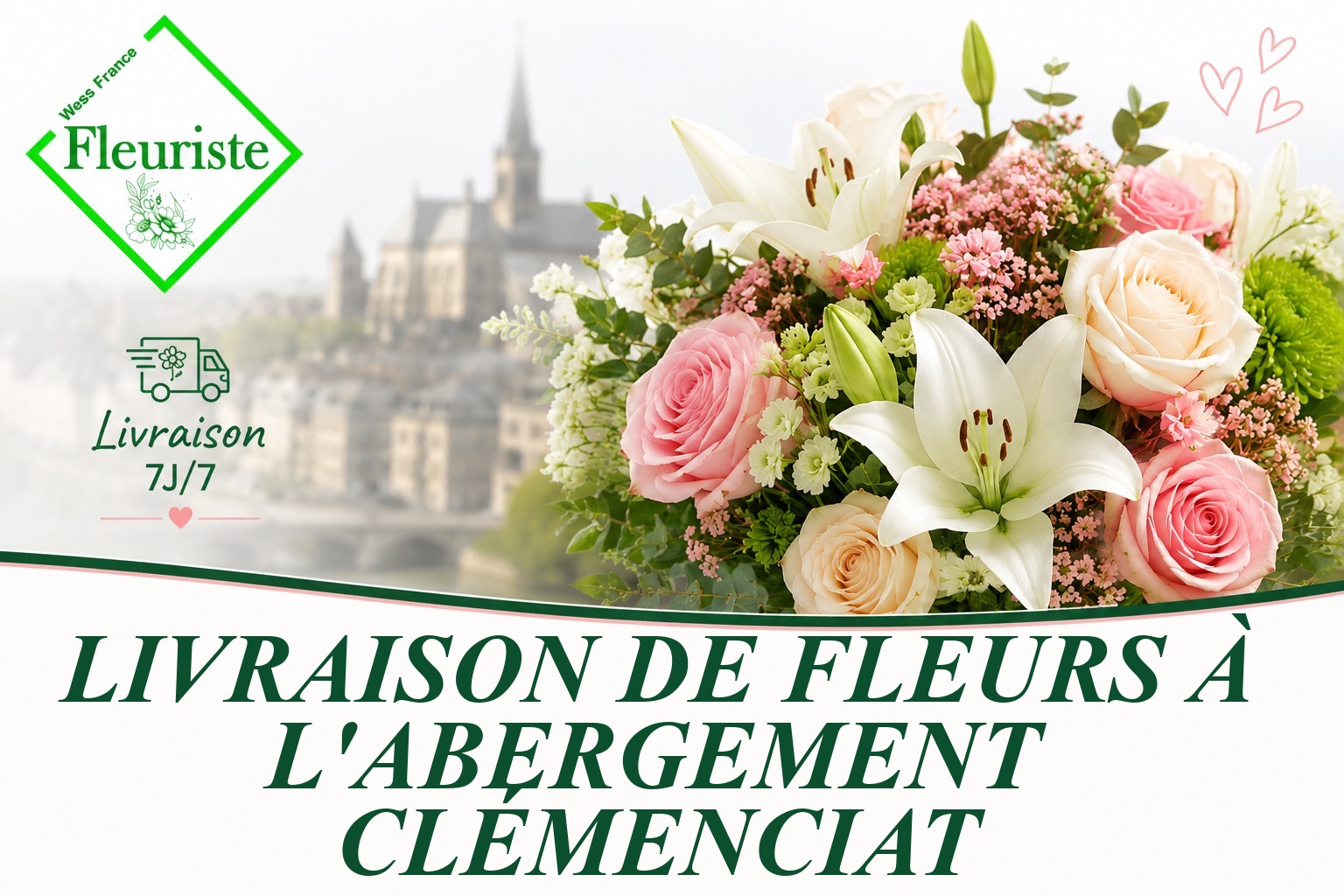 Livraison de fleurs à L'Abergement-Clémenciat